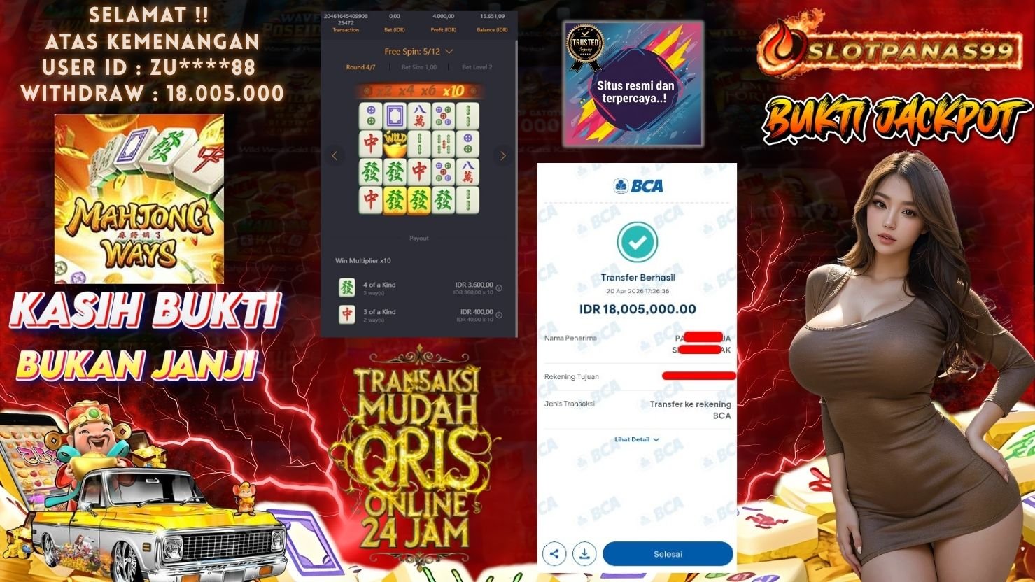 SLOTPANAS99 JACKPOT SLOT MAHJONG WAYS